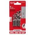 Milwaukee Tool SHOCKWAVE 5 Pc. Metric Impact Drill Tap Set 48-89-4875